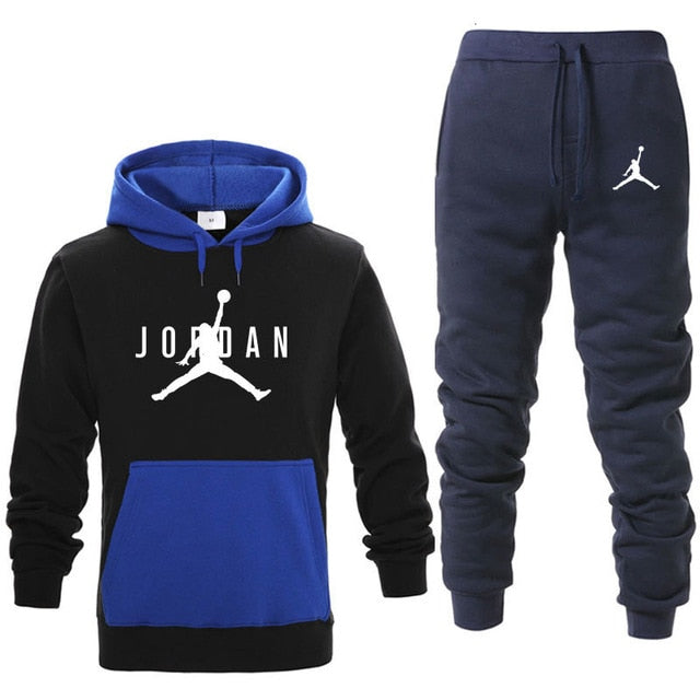 New Men Hoodies Suit Fleece Warm Jordan 23 Tracksuit Men Sweatshirt Su –  Vienna Alcohol